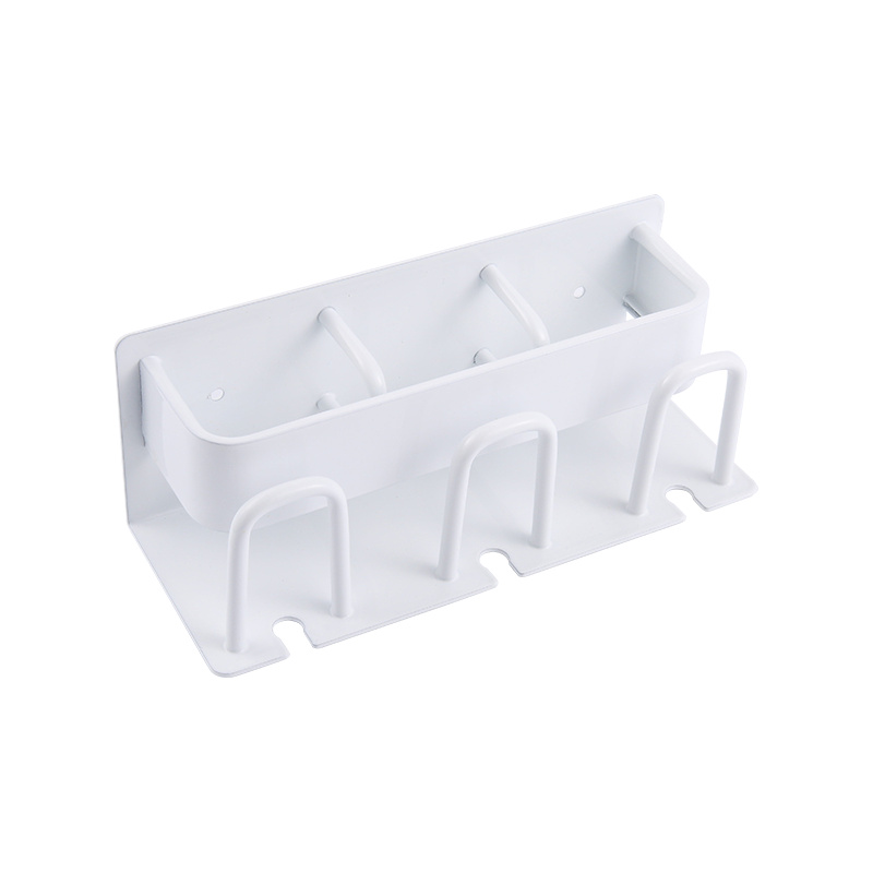 Полка для ванной комнаты, настенный встроенный держатель для зубных щеток без перфорации